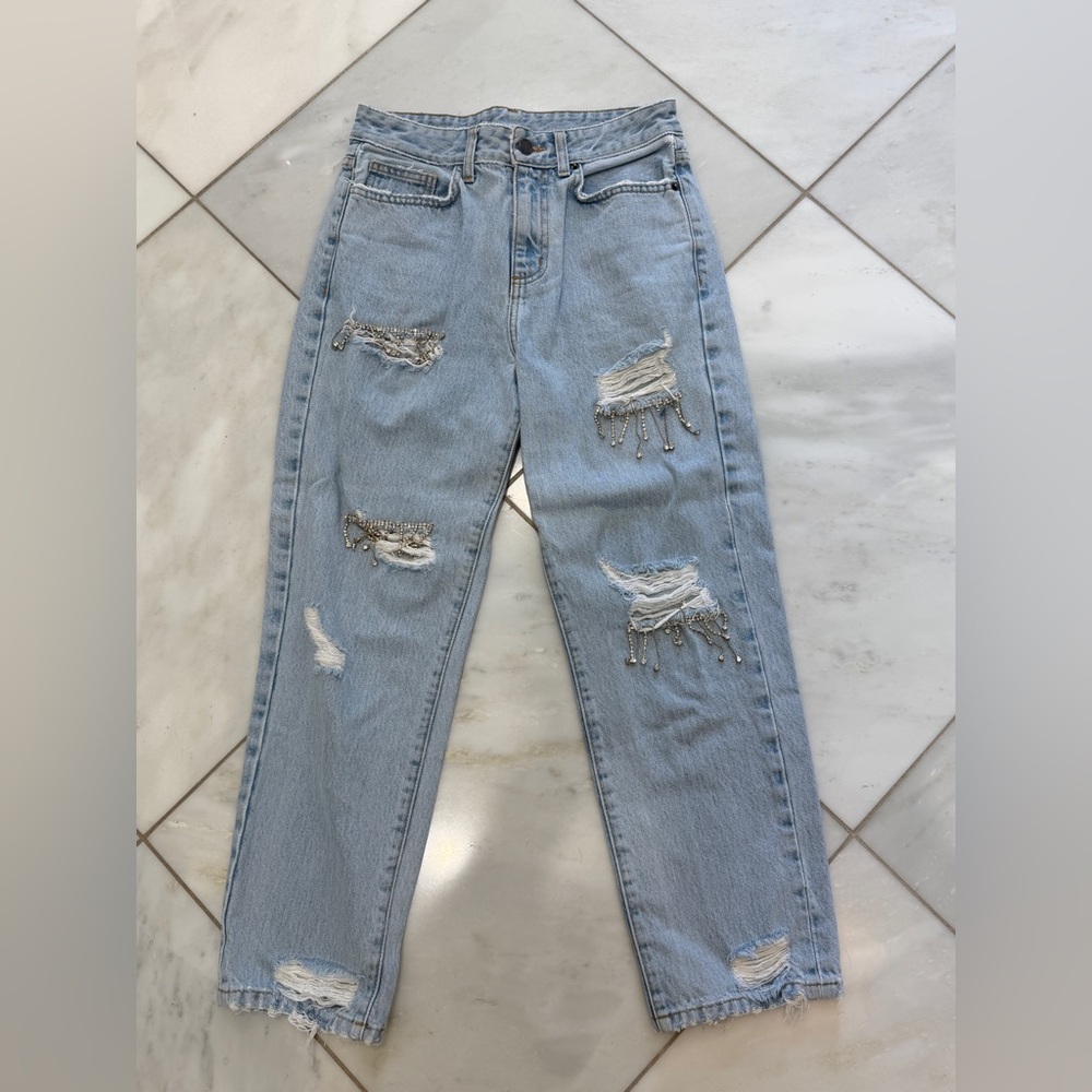 Carmar Denim gem embellished jeans